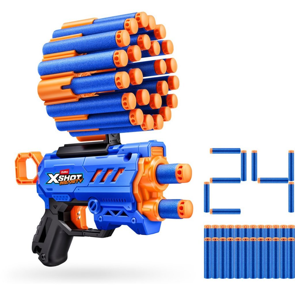 Zuru X-Shot Insanity Micro Blaster + 24 Darts - Image 2