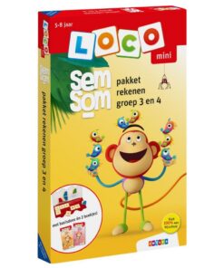 Zwijsen Semsom Loco Mini Pakket Rekenen Groep 3 en 4
