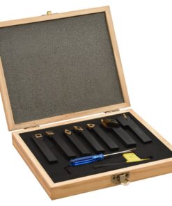 vidaXL 12-delige Draaigereedschapsset indexeerbaar 80 mm 12x12 mm