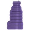 vidaXL 12-delige Handdoekenset FROGN 360 g/m² paars
