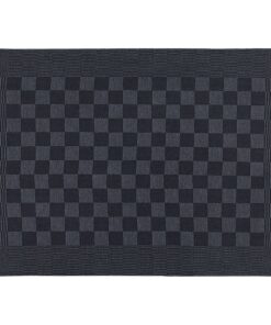 vidaXL 15-delige Keukendoekenset katoen zwart