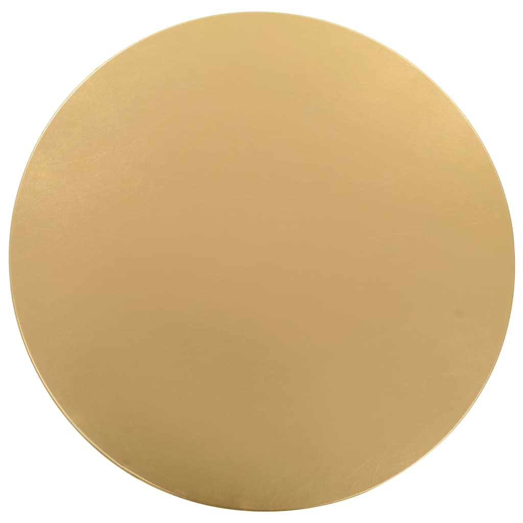 vidaXL 2 st Tafelhoezen stretch 60 cm goud