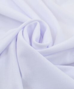 vidaXL 2 st Tafelhoezen stretch met rok 120x74 cm wit