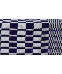 vidaXL 20-delige Keukendoekenset katoen blauw en wit