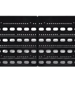 vidaXL 30-delige Opbergrek voor aan de wand blauw en rood