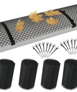 vidaXL 4-delig Gootgaas met klemmen 1