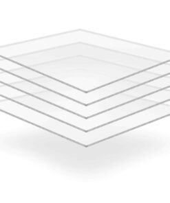 vidaXL Acrylglasplaten Doorzichtig 40 x 60 cm Acryl