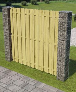 vidaXL Afrasteringspaal 2 pcs Zilver 20 x 20 x 190 cm Metaal