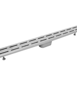 vidaXL Afvoeren Wit 88 x 8.8 x 8.5 cm Metaal