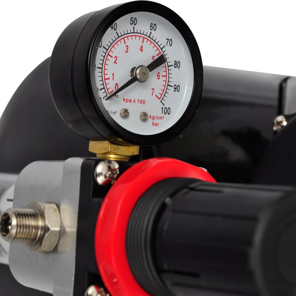 vidaXL Airbrush Compressorset met 3 pistolen - Image 6