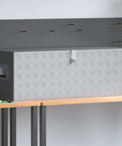 vidaXL Aluminium kist 110