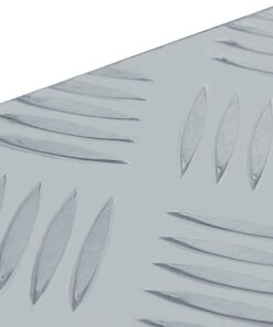 5x40 cm zilverkleurig