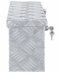 5x14x20 cm zilverkleurig