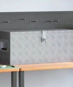 vidaXL Aluminium kist 76