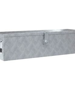 5x22x22 cm zilverkleurig