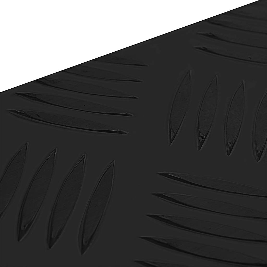 vidaXL Aluminium kist 80x30x35 cm zwart - Image 6