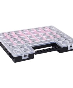 vidaXL Assortimentsdozen 5 st met verdelers 385x283x50 mm kunststof