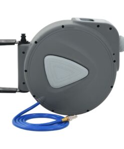 vidaXL Automatische luchthaspel 1/4" 20 m