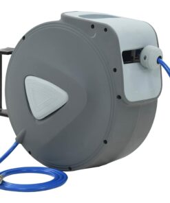 vidaXL Automatische luchthaspel 1/4" 30 m