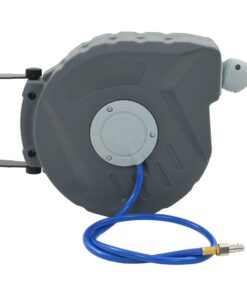 vidaXL Automatische luchthaspel 3/8" 12 m
