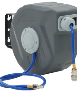 vidaXL Automatische luchthaspel 3/8" 12 m