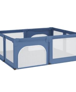 vidaXL Babybox met 2 deuren oxford stof lichtblauw