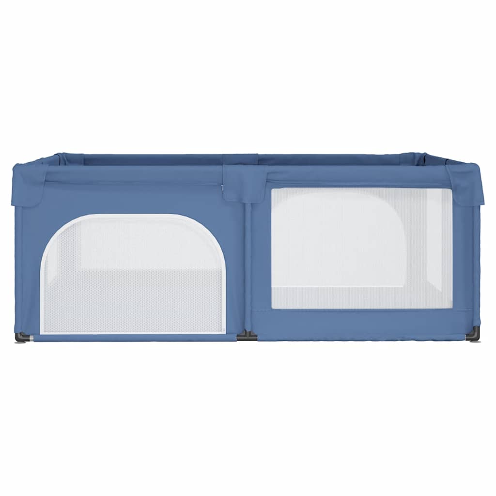 vidaXL Babybox met 2 deuren oxford stof lichtblauw - Image 4
