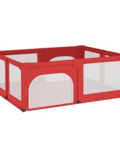 vidaXL Babybox met 2 deuren oxford stof rood