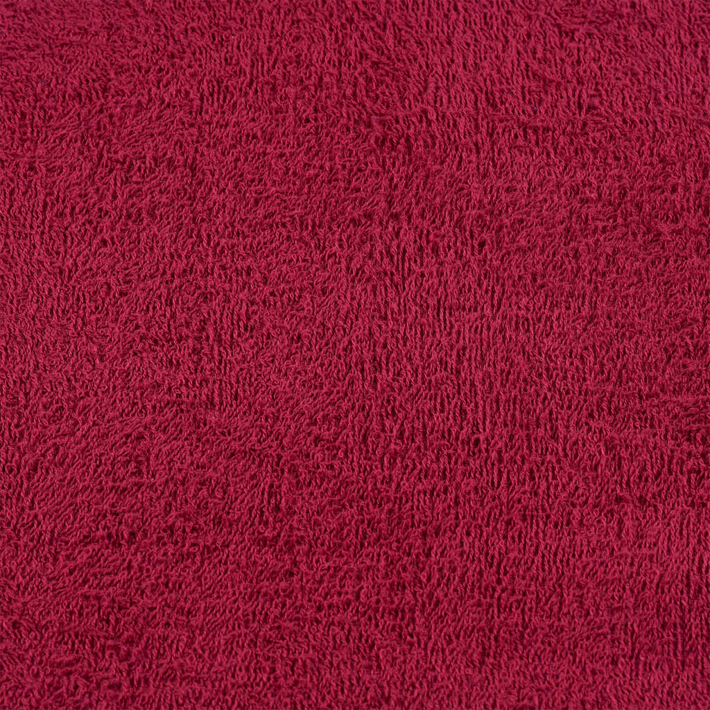 vidaXL Badhanddoeken FROGN 10 st 100x150 cm 360 g/m² bordeaux