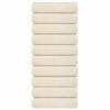 vidaXL Badhanddoeken FROGN 10 st 100x150 cm 360 g/m² crème