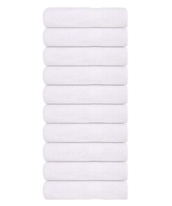 vidaXL Badhanddoeken FROGN 10 st 100x150 cm 360 g/m² wit