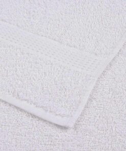 vidaXL Badhanddoeken FROGN 10 st 100x150 cm 360 g/m² wit