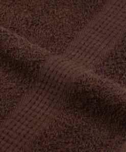 vidaXL Badhanddoeken FROGN 4 st 100x150 cm 360 g/m² bruin