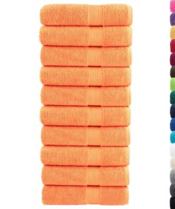 vidaXL Badhanddoeken SOLUND 10 st 600 g/m² 100x150 cm