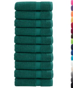 vidaXL Badhanddoeken SOLUND 10 st 600 g/m² 100x150 cm