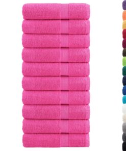 vidaXL Badhanddoeken SOLUND 10 st 600 g/m² 100x150 cm