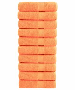 vidaXL Badhanddoeken SOLUND 10 st 600 g/m² 100x150 cm