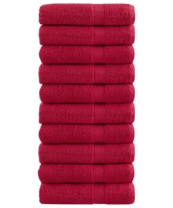 vidaXL Badhanddoeken SOLUND 10 st 600 g/m² 100x150 cm
