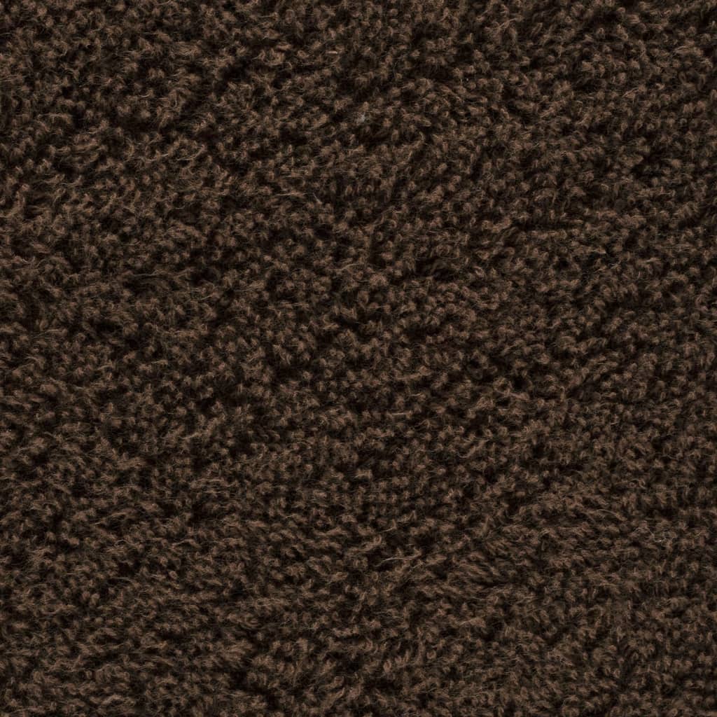 vidaXL Badhanddoeken SOLUND 10 st 600 g/m² 70x140 cm bruin - Image 5