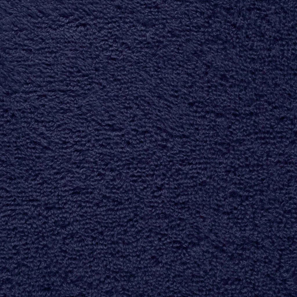 vidaXL Badhanddoeken SOLUND 4 st 600 g/m² 100x150 cm marineblauw - Image 5