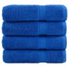 vidaXL Badhanddoeken SOLUND 4 st 600 g/m² 70x140 cm blauw