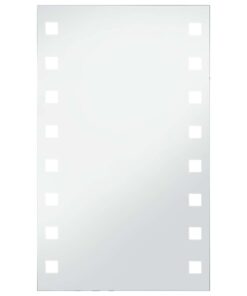 vidaXL Badkamerspiegel LED 60x100 cm