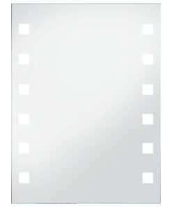 vidaXL Badkamerspiegel LED 60x80 cm