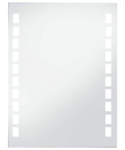 vidaXL Badkamerspiegel LED 60x80 cm