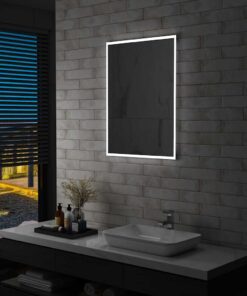 vidaXL Badkamerspiegel LED 60x80 cm
