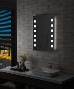 vidaXL Badkamerspiegel LED 60x80 cm