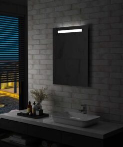 vidaXL Badkamerspiegel LED 60x80 cm