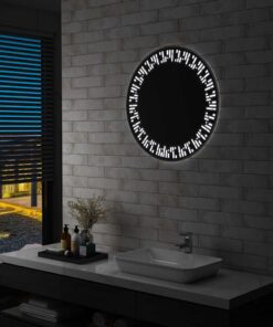 vidaXL Badkamerspiegel LED 70 cm