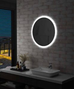 vidaXL Badkamerspiegel LED 70 cm