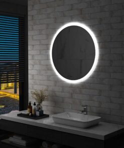 vidaXL Badkamerspiegel LED 80 cm